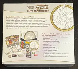 Brilliant Stars Elite Trainer Box Pokemon TCG ETB Sealed New Case included - Image 3