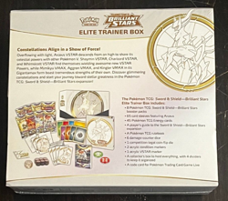 Brilliant Stars Elite Trainer Box Pokemon TCG ETB Sealed New Case included - Image 6