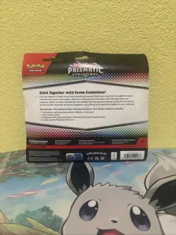 Pokemon TCG Prismatic Evolutions Tech Sticker Collection Glaceon Promo Card New - Image 2