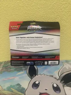 Pokemon TCG Prismatic Evolutions Tech Sticker Collection Glaceon Promo Card New - Image 4