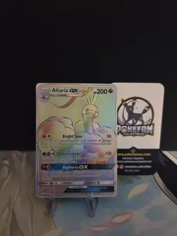 Altaria GX 72/70 Dragon Majesty Rainbow Secret Rare Pokémon NM - Image 2