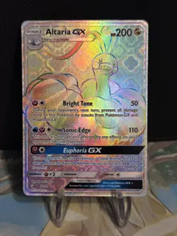 Altaria GX 72/70 Dragon Majesty Rainbow Secret Rare Pokémon NM - Image 4