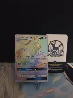 Altaria GX 72/70 Dragon Majesty Rainbow Secret Rare Pokémon NM - Image 5
