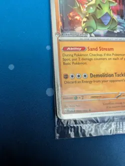 TEAM ROCKET'S TYRANITAR POKEMON CENTER STAMP - DESTINED RIVALS 096/182 - SEALED - Image 10