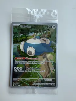 Pokémon TCG SEALED Scarlet & Violet 151 Snorlax ETB Promo SVP 051 (Regular) NM - Image 3