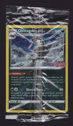 Pokemon - Obstagoon - GameStop Promo - Sword and Shield 119 - SEALED - ITALY - Image 1