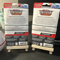 Pokémon TCG Scarlet Violet Obsidian Flames Pawmi and Wooper Booster Pack - Image 10