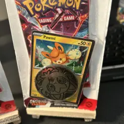 Pokémon TCG Scarlet Violet Obsidian Flames Pawmi and Wooper Booster Pack - Image 4