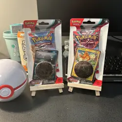 Pokémon TCG Scarlet Violet Obsidian Flames Pawmi and Wooper Booster Pack - Image 6