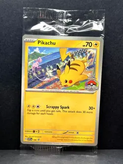 Pokemon TCG Pikachu Promo 2024 World Championships SVP EN 190 Worlds SEALED - NM - Image 1