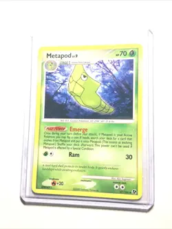 METAPOD - 47/106 - Great Encounters - Uncommon - Pokemon Card - NM - Image 2