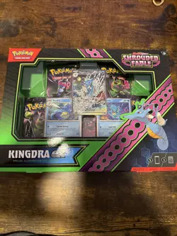 Pokemon TCG Scarlet & Violet Shrouded Fable Kindgra Ex Collection Box - Sealed - Image 2