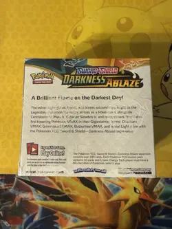 Pokémon TCG:Sword & Shield-Darkness Ablaze Booster Box(36 booster packs) - Image 2