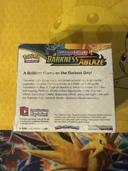 Pokémon TCG:Sword & Shield-Darkness Ablaze Booster Box(36 booster packs) - Image 6
