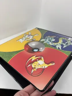 Vintage 1999 Pokemon Trading Card Game 3 Ring Binder Snorlax TCG! - Image 6