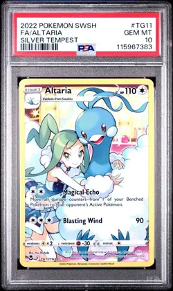 2022 Pokemon Silver Tempest ALTARIA TG11 & GARDEVOIR TG05 Ultra Rares PSA 10s - Image 1