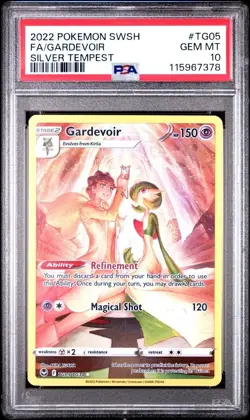 2022 Pokemon Silver Tempest ALTARIA TG11 & GARDEVOIR TG05 Ultra Rares PSA 10s - Image 3