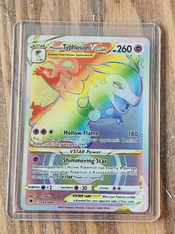 Pokemon Hisuian Typhlosion VSTAR - 193/189 - Secret Rare NM-Mint - Image 3
