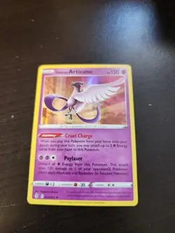 Galarian Articuno 063/203 Evolving Skies Holo Rare Pokemon Card Near Mint p29 - Image 3
