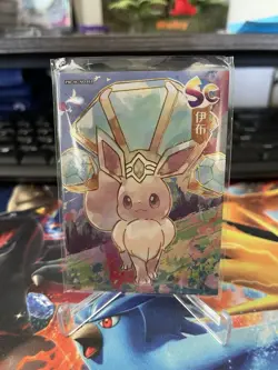 Pokémon NON TCG Eif Origin Collection Eevee Water Color PM-SC No.011 Case Hit 🔥 - Image 7