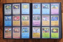💥153 x 151 Reverse Holo Cards (No Duplicates) and Binder Pokemon Card TCG - Image 4