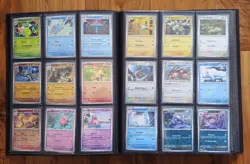 💥153 x 151 Reverse Holo Cards (No Duplicates) and Binder Pokemon Card TCG - Image 5