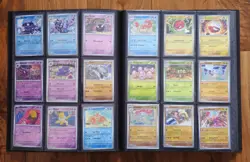 💥153 x 151 Reverse Holo Cards (No Duplicates) and Binder Pokemon Card TCG - Image 6