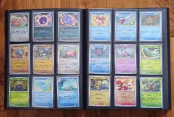 💥153 x 151 Reverse Holo Cards (No Duplicates) and Binder Pokemon Card TCG - Image 7