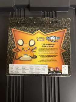 Pokemon Shining Fates Mad Party  Pin Collection Box 8x Sealed - Image 11