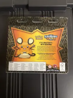 Pokemon Shining Fates Mad Party  Pin Collection Box 8x Sealed - Image 2