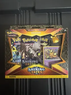 Pokemon Shining Fates Mad Party  Pin Collection Box 8x Sealed - Image 3
