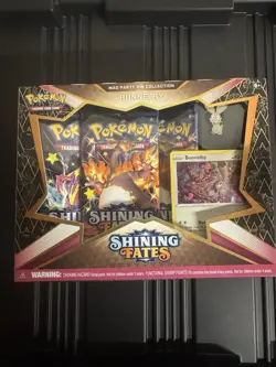 Pokemon Shining Fates Mad Party  Pin Collection Box 8x Sealed - Image 5