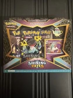 Pokemon Shining Fates Mad Party  Pin Collection Box 8x Sealed - Image 7