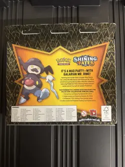 Pokemon Shining Fates Mad Party  Pin Collection Box 8x Sealed - Image 8
