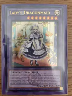 Yu-gi-oh Lady's DragonMaid BLMM-EN049 Rare 1st Edition NM Card - Image 10