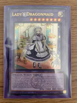 Yu-gi-oh Lady's DragonMaid BLMM-EN049 Rare 1st Edition NM Card - Image 9