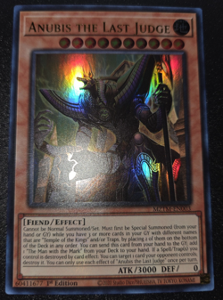 Yu Gi Oh MZTM-EN003 Anubis The Last Judge Ultra Rare NM - Image 5