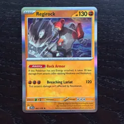 Regirock 082/159 Pokemon Journey Together SV09 Rare Holo Card NM - Image 1