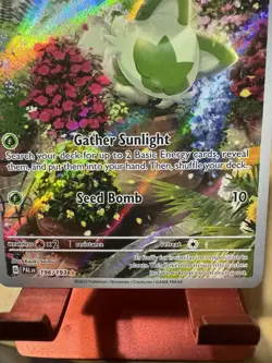 Sprigatito Paldea Evolved Full Art Holo Card 196/193 Rare Illustration - Image 2