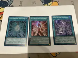 Yu-Gi-Oh! Morganite Cards Near Mint Super Rare 1st Edition - Image 1