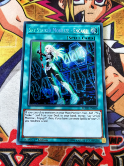 Sky Striker Mobilize - Engage! blhr-en090 1st Ed (NM/NM+) Secret Rare Yu-Gi-Oh! - Image 2