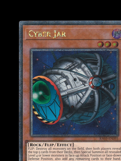 Yu-Gi-Oh Cyber Jar RA03-EN095 1st Edition Quarter Century Secret Rare EU 2024 - Image 16