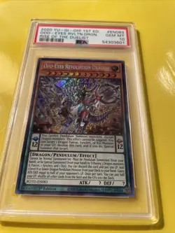 YuGiOh ODD-EYES REVOLUTION DRAGON #ROTD-EN083🔥PSA 10🔥1st ED-2020 SECRET RARE - Image 16