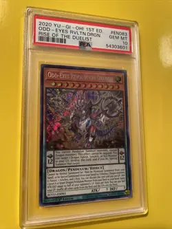 YuGiOh ODD-EYES REVOLUTION DRAGON #ROTD-EN083🔥PSA 10🔥1st ED-2020 SECRET RARE - Image 5