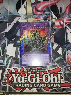 Dark Paladin Platinum Secret Rare RA03-EN126 Dark Magician Yugioh - Image 1