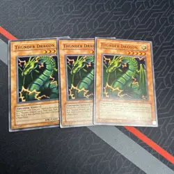 THUNDER DRAGON PLAYSET MINT CONDITION MRD-EN097 YUGIOH! - Image 5