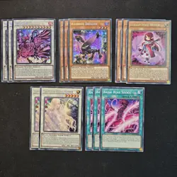 14x Ruddy Rose Dragon Core Inc. Roxrose, Witch, Garden Flora, Basal Shoot Yugioh - Image 3