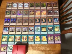 Yu-Gi-Oh Armed Dragon deck Comes Sleeved And Deck Box lot 10 - Image 1