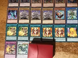 Yu-Gi-Oh Armed Dragon deck Comes Sleeved And Deck Box lot 10 - Image 8