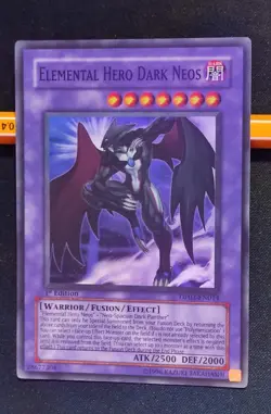 Yu-Gi-Oh! Elemental Hero Dark Neos DP03-EN014 1st SR - Image 1